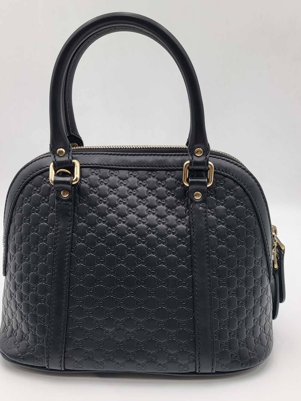 GUCCI Microguccissima Mini Dome Bag Black..Authentic.. - Picture 3 of 16
